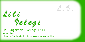 lili velegi business card